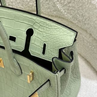 Replica Hermes Birkin 25 Niloticus Crocodile Leather Bag