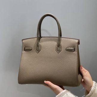 Replica Hermes Touch Birkin 25 Niloticus Crocodile & Calfskin Leather Bag