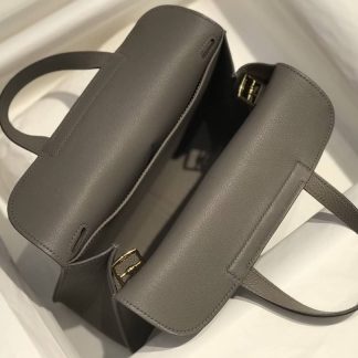 Replica Hermes Halzan 31 Clemence Leather Bag