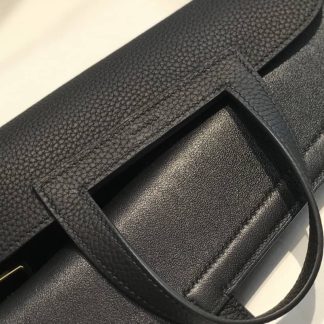 Replica Hermes Halzan Mini 22 Clemence Leather Bag