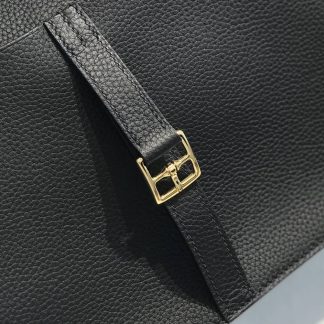 Replica Hermes Halzan Mini 22 Clemence Leather Bag