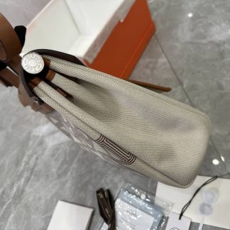 Replica Hermes Ebene Vache Hunter Chaine D'ancre Herbag 31 PM Bag