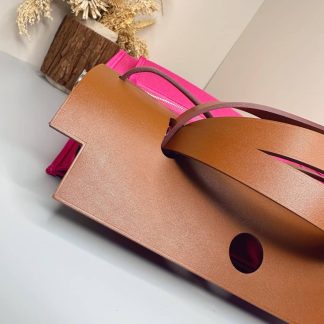 Replica Hermes Herbag Zip 31 Hunter Leather Canvas Bag
