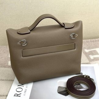 Replica Hermes 24 24 Mini 21 Evercolor Leather Bag