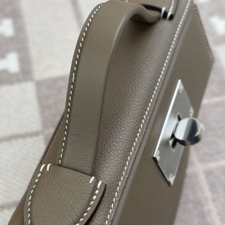 Replica Hermes 24 24 Mini 21 Evercolor Leather Bag
