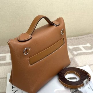 Replica Hermes 24 24 Mini 21 Evercolor Leather Bag