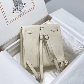 Replica Hermes Kelly Ado Clemence Leather Backpack