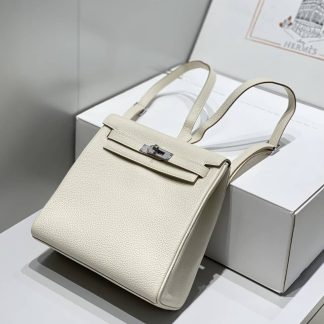 Replica Hermes Kelly Ado Clemence Leather Backpack