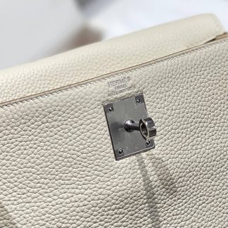 Replica Hermes Kelly Ado Clemence Leather Backpack