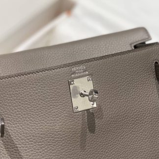 Replica Hermes Kelly Ado Clemence Leather Backpack