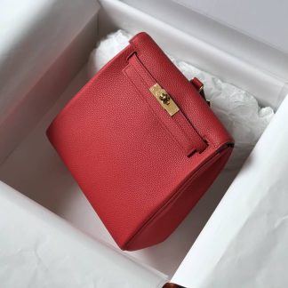 Replica Hermes Kelly Ado Clemence Leather Backpack
