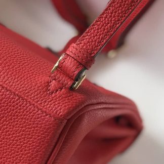 Replica Hermes Kelly Ado Clemence Leather Backpack