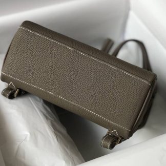 Replica Hermes Kelly Ado Clemence Leather Backpack