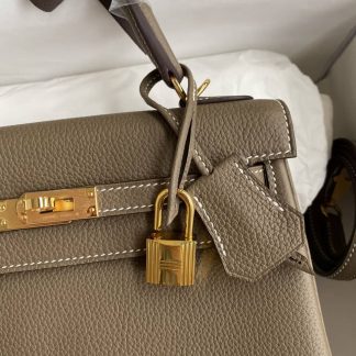 Replica Hermes Kelly 25 Togo Leather Bag
