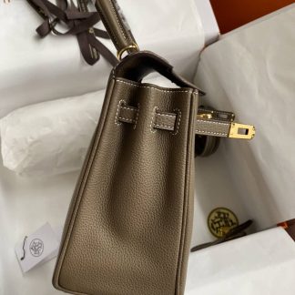 Replica Hermes Kelly 25 Togo Leather Bag