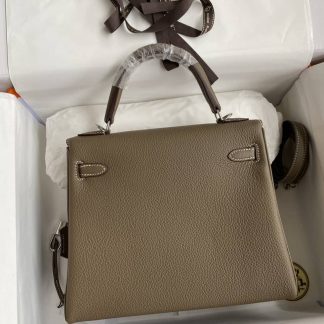 Replica Hermes Kelly 25 Togo Leather Bag
