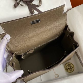 Replica Hermes Kelly 25 Togo Leather Bag