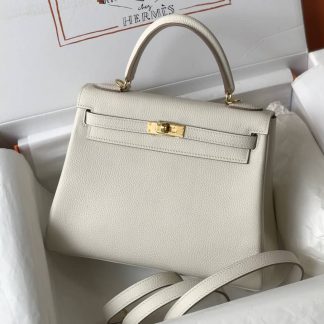 Replica Hermes Kelly 28 Togo Leather Bag