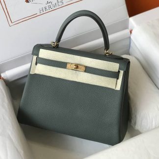 Replica Hermes Kelly 28 Togo Leather Bag