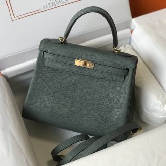 Replica Hermes Kelly 28 Togo Leather Bag