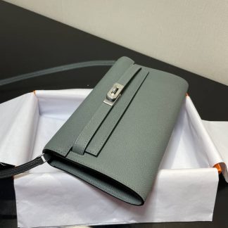 Replica Hermes Kelly To Go Epsom Calfskin Wallet WOC