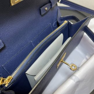 Replica Hermes Kelly To Go Epsom Calfskin Wallet WOC