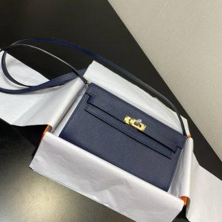 Replica Hermes Kelly To Go Epsom Calfskin Wallet WOC