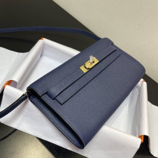 Replica Hermes Kelly To Go Epsom Calfskin Wallet WOC