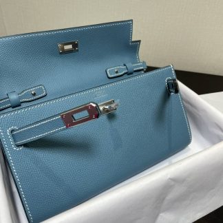 Replica Hermes Kelly To Go Epsom Calfskin Wallet WOC