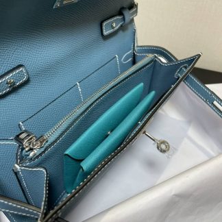 Replica Hermes Kelly To Go Epsom Calfskin Wallet WOC