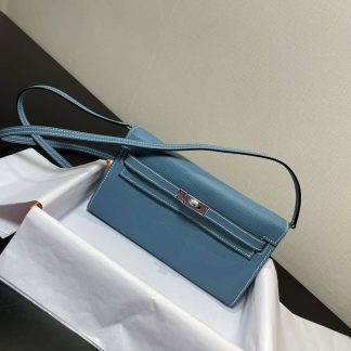 Replica Hermes Kelly To Go Epsom Calfskin Wallet WOC