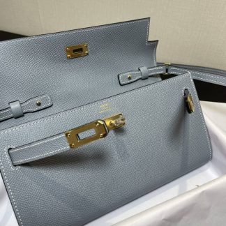 Replica Hermes Kelly To Go Epsom Calfskin Wallet WOC