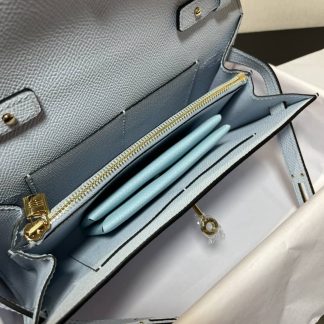 Replica Hermes Kelly To Go Epsom Calfskin Wallet WOC