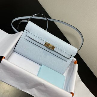 Replica Hermes Kelly To Go Epsom Calfskin Wallet WOC