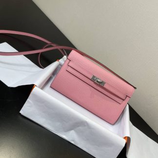 Replica Hermes Kelly To Go Epsom Calfskin Wallet WOC