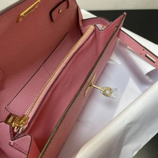 Replica Hermes Kelly To Go Epsom Calfskin Wallet WOC