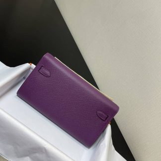 Replica Hermes Kelly To Go Epsom Calfskin Wallet WOC