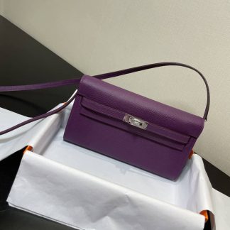 Replica Hermes Kelly To Go Epsom Calfskin Wallet WOC