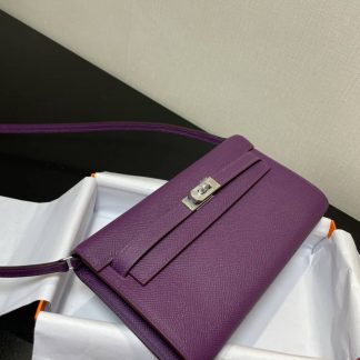 Replica Hermes Kelly To Go Epsom Calfskin Wallet WOC