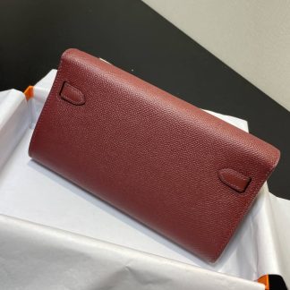 Replica Hermes Kelly To Go Epsom Calfskin Wallet WOC