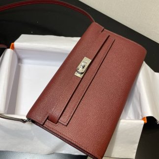 Replica Hermes Kelly To Go Epsom Calfskin Wallet WOC