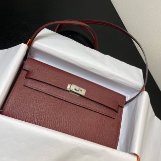 Replica Hermes Kelly To Go Epsom Calfskin Wallet WOC