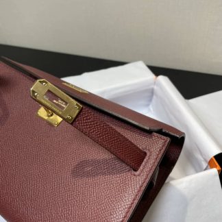 Replica Hermes Kelly To Go Epsom Calfskin Wallet WOC