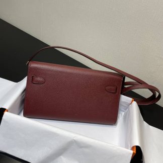 Replica Hermes Kelly To Go Epsom Calfskin Wallet WOC