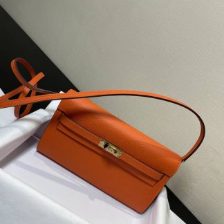 Replica Hermes Kelly To Go Epsom Calfskin Wallet WOC