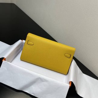 Replica Hermes Kelly To Go Epsom Calfskin Wallet WOC