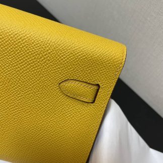 Replica Hermes Kelly To Go Epsom Calfskin Wallet WOC