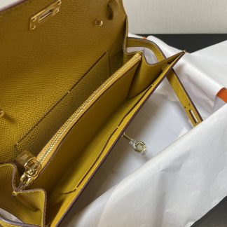 Replica Hermes Kelly To Go Epsom Calfskin Wallet WOC