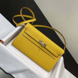 Replica Hermes Kelly To Go Epsom Calfskin Wallet WOC