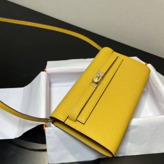 Replica Hermes Kelly To Go Epsom Calfskin Wallet WOC
